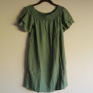 Off the shoulder dress